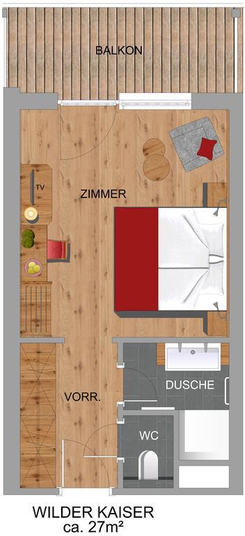 Doppelzimmer (Einzelnutzung)